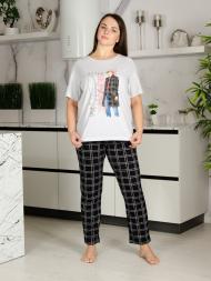 Домашний костюм  футболка +брюки Кери