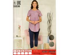 Домашний костюм рубашка + лосины 33536