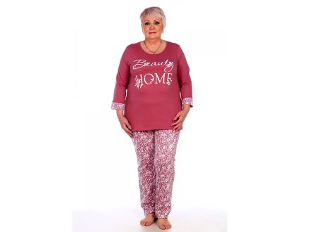 Домашний костюм футболка + брюки 1493