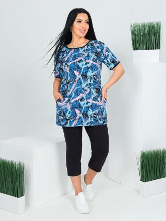 Домашний костюм футболка +бриджи 17 КБ