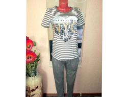 Домашний костюм футболка + брюки 232