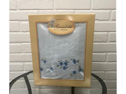 Ласка 70*140 Полотенце в ср.беж.коробке Т263