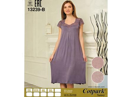 Ночная сорочка с рукавом 13239В