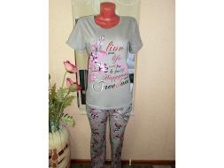 Домашний костюм футболка + брюки 1533