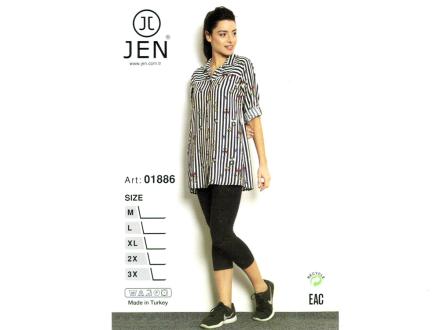 Домашний костюм рубашка + лосины 1886