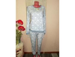 Домашний костюм футболка с длинным рукавом + брюки 1140
