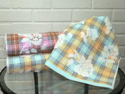 Полотенце лен Роза Жаккард 34*76 арт.1304151