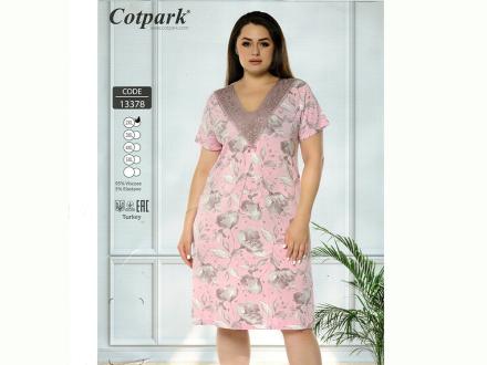 Ночная сорочка с рукавом 13378