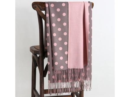 Шарф кашемировый Горох