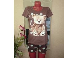 Домашний костюм футболка + шорты 509ш