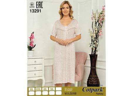 Ночная сорочка с рукавом 13291