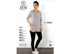 Домашний костюм рубашка + лосины 8402