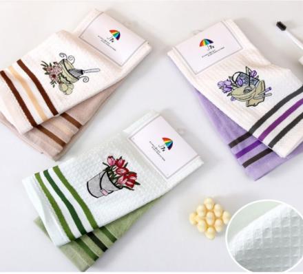 Кухня полотенце из 2-х вафельное 40*60 арт.8511628