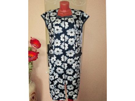 Халат на молнии без рукав