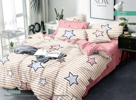 ПР-415 КПБ Райтекс Поплин 1,5 спальный (100%хлопок) 150*210 НА МОЛНИИ