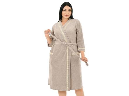 Халат махровый на запах 313