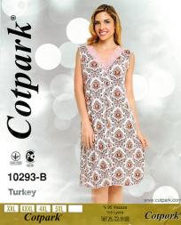 Ночная сорочка на лямках арт 10293-в