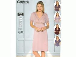 Ночная сорочка с рукавом 13433