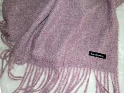 Шарф кашемировый однотонный(букле)
