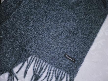 Шарф кашемировый однотонный(букле)