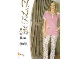 Домашний костюм футболка + брюки 88-117