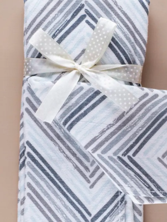 Кухня полотенце из 2-х лен махра 40*60  арт.8511633