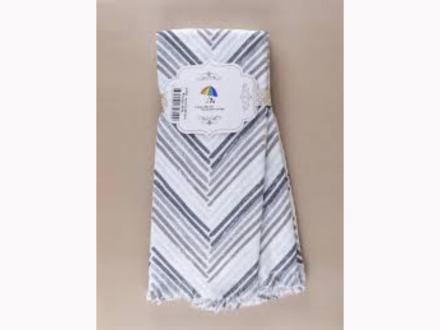 Кухня полотенце из 2-х лен махра 40*60  арт.8511633