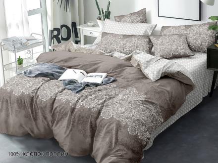 ПР-322 КПБ Райтекс Поплин 2,0 спальный (100%хлопок) 175*215 НА МОЛНИИ