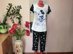 Домашний костюм футболка + бриджи ТК-154Б