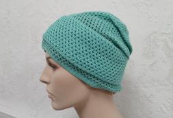 Шапка летняя вязанная