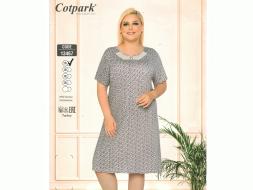 Ночная сорочка с рукавом 13467