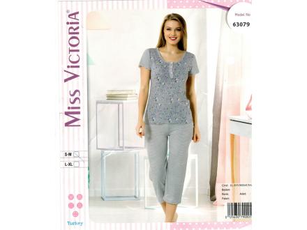 Домашний костюм футболка + бриджи 63079