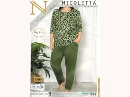 Домашний костюм футболка + брюки 32063