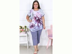 Домашний костюм футболка + бриджи 1908