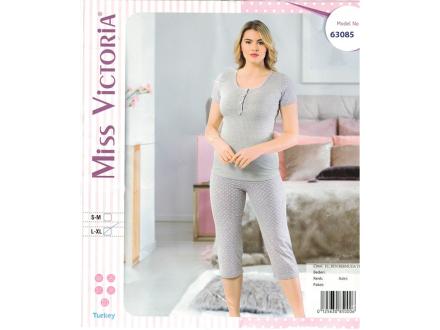 Домашний костюм футболка + бриджи 63085