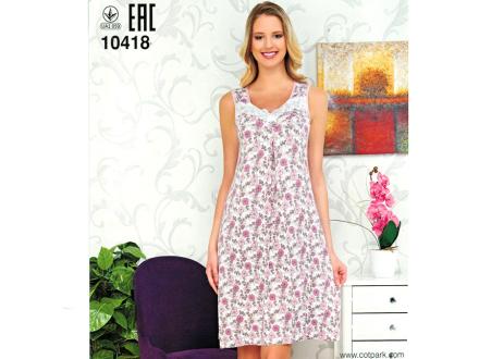 Ночная сорочка на лямках 10418