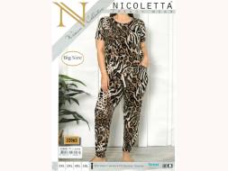 Домашний костюм футболка + брюки 32065