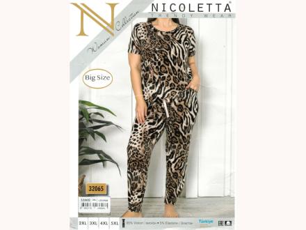 Домашний костюм футболка + брюки 32065