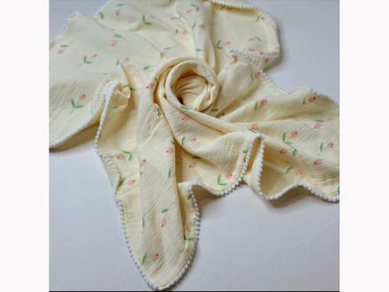 Плед детский муслиновый 110*120 арт.1912229