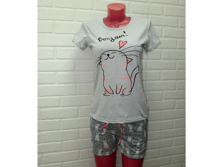 Домашний костюм  футболка +шорты 157а