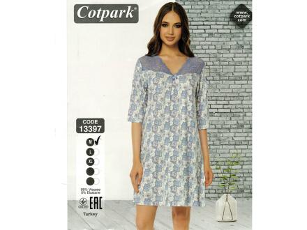 Ночная сорочка с рукавом 13397