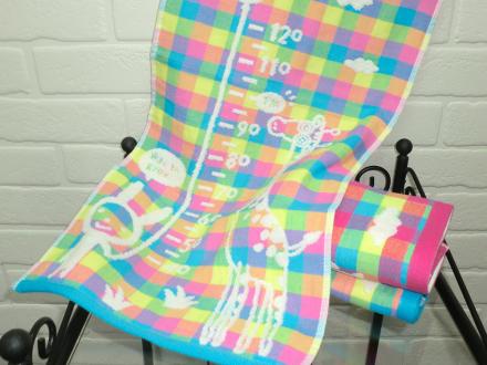 Полотенце лен махра Жирафчик 34*75 арт.8504524