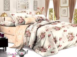 ПР-292 КПБ Райтекс Поплин 2,0 спальный (100%хлопок) 175*215 НА МОЛНИИ