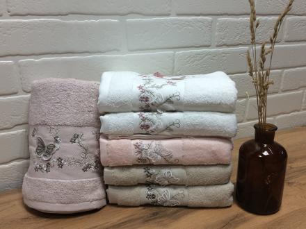 Полотенце Бабочки 50*90 арт.2205289