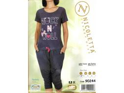 Домашний костюм футболка + бриджи 90244