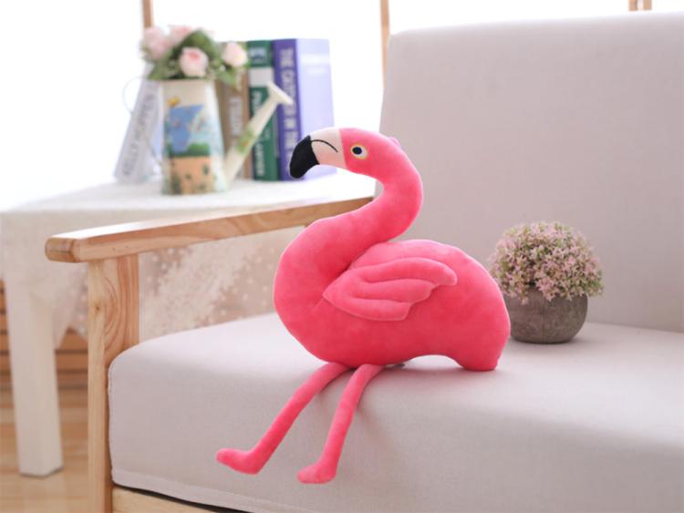 Подушка игрушка Фламинго