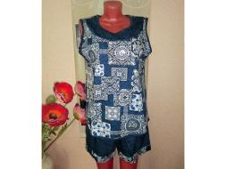 Домашний костюм футболка + шорты Ася