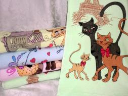 Полотенце махра Кис-Кис 50*100 арт.200526