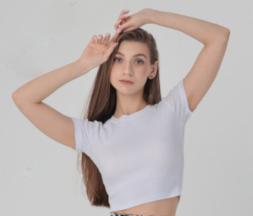 Футболка укороченная арт.063