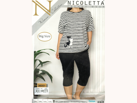 Костюм футболка+бриджи 36051